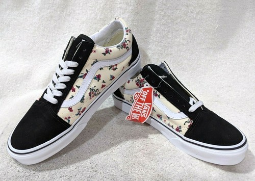vans ditsy floral old skool womens shoes