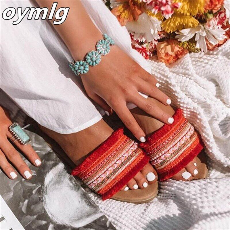 PANTOFOLA D’ORO Ciabatte donna Roma sandali retrò basse casual scarpe donna slip on slide