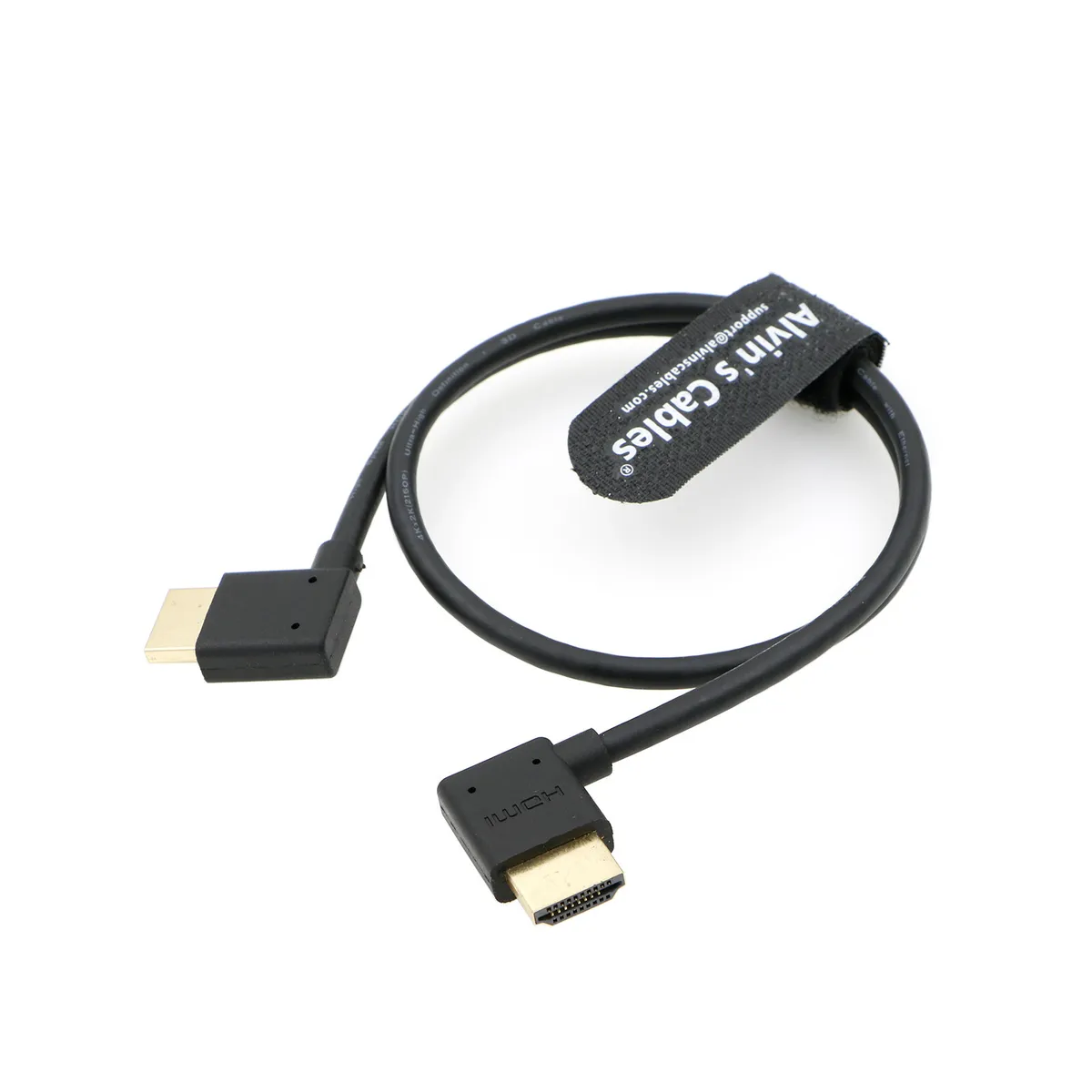 Z Cam E2 L Shape HDMI Cable Left Angle to Right Angle High Speed