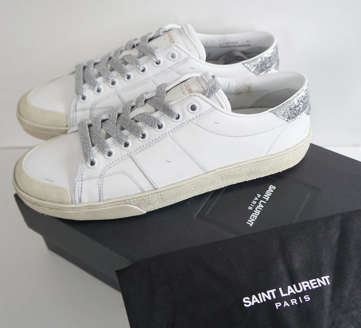 Ysl clearance glitter sneakers