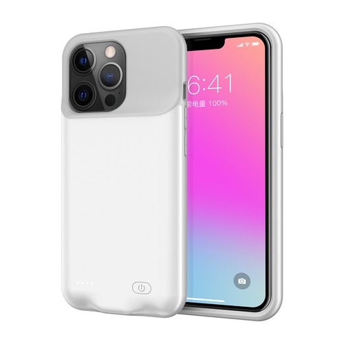 NW Portable Power Bank Charger Battery Case Cover For iOS iPhone 13 Mini Pro Max - Picture 2 of 14