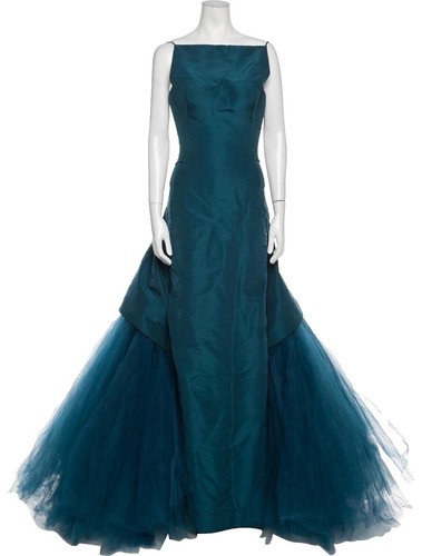zac posen flared dress Zac Posen x Wicked Chiffon Gown