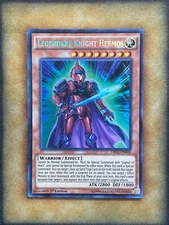Yugioh Legendary Knight Hermos DRL2-EN008 Secret Rare 1st Ed NM