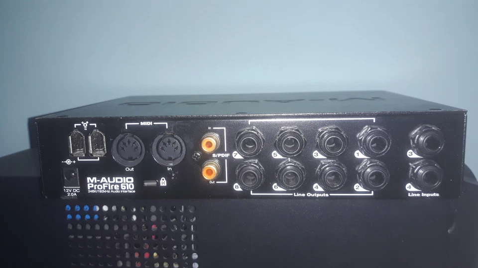 M-AUDIO PROFIRE 610 - scheda audio FW - Firewire sound card - 24 bit/192Khz MIDI - Immagine 3 di 4