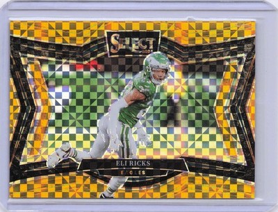 2024 Panini Select Eli Ricks Gold /10 #436 Eagles 340