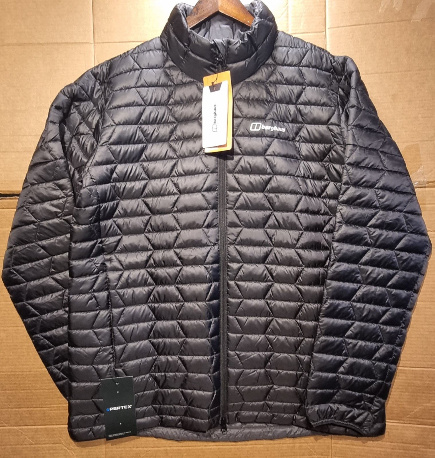 Berghaus Men's XXL Cuillin Pertex Synthetic Insulated Jacket in Black, BNWT