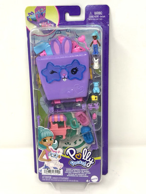 Polly Pocket Bunny Carnival Compact Doll Playset Original Collector Toy HRD70
