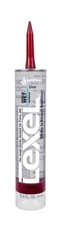Sashco 13010 Lexel Sealant, 10.5 oz Cartridge, Clear ( Case of 12)