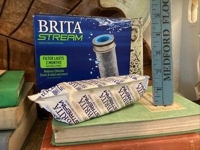 Brita Stream Replacement Filters 4 Pack New Sealed BPA Free Fast Flow OB05