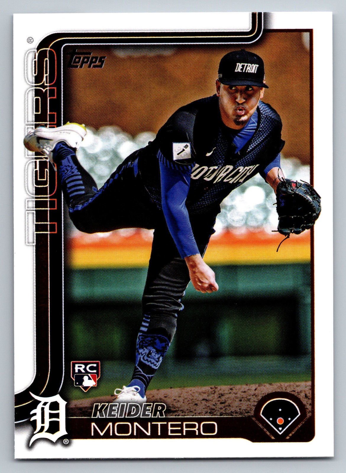 Keider Montero 2025 Topps #665 Detroit Tigers