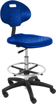 Benchpro Blue Urethane Office, Drafting, and Task Chair