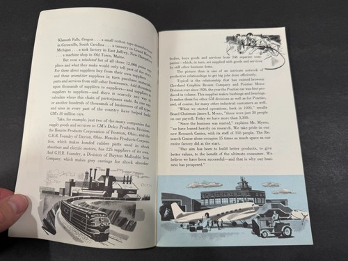 1955 General Motors "First 50 Million Cars" Brochure - Picture 5 of 7