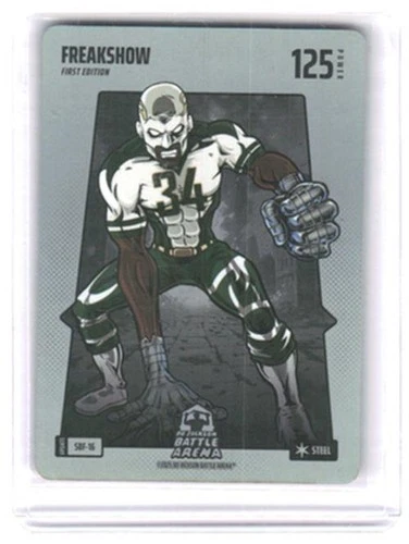Bo Jackson Battle Arena - Freakshow STEEL Silver Battlefoil -SBF-16