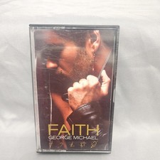 George Michael Faith Cassette Tape Album 1987 Matte Shell Dolby tested