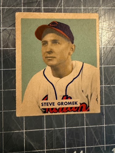 Steve Gromek #198 1949 Bowman card
