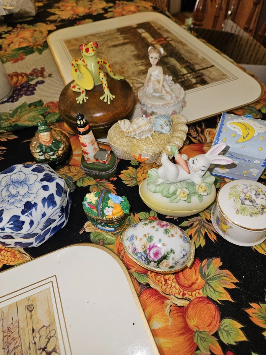 多色陶瓷原始收藏盒罐子和罐| eBay