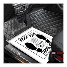 50 PCS Car Paper Floor Mats, 16 x 20 Inch Disposable Floor Mat Temporary White