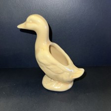 Vintage American Art Pottery Duck Planter - USA Made