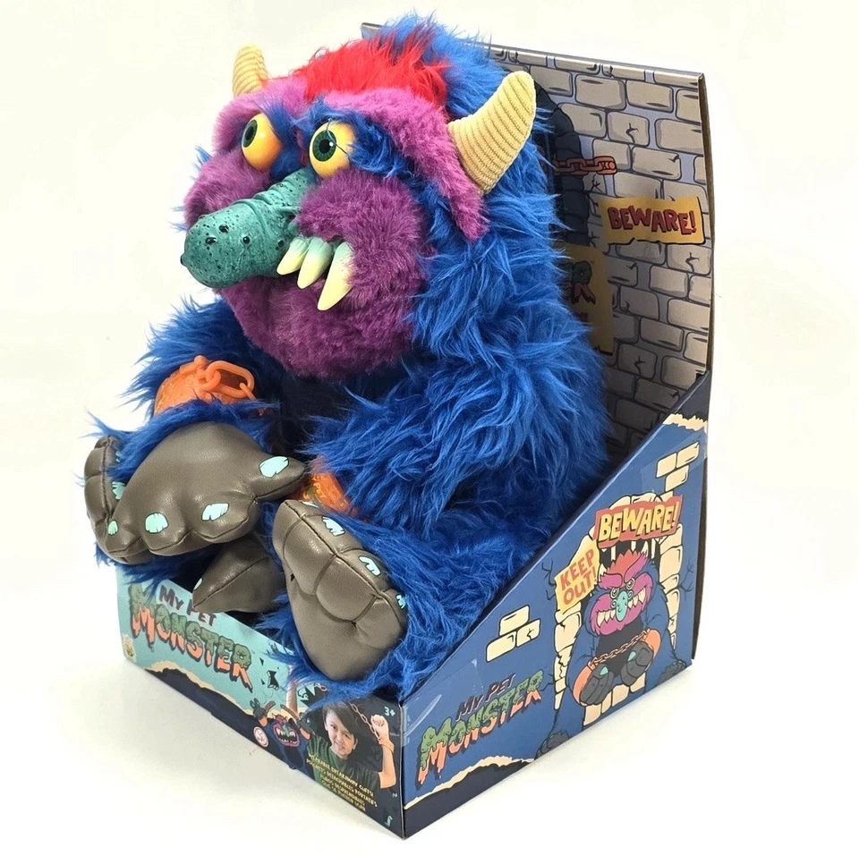 Juguete de peluche SDCC 2025 The Loyal Subjects My Pet Monster con cadenas separadoras RÁPIDO Foto 3 de 4