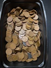 Lincoln Wheat Penny, 400 Mixed Date Wheat Cents,  From The 1940's And The 1950's