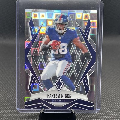 Hakeem Nicks 2025 Panini Phoenix Silver Pandora Prizm #86