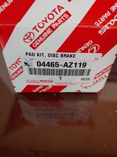 2016-2020 HIGHLANDER Front Brake Pads NEW Genuine Toyota OEM 04465-AZ119 Pk of 4 - Picture 4 of 4