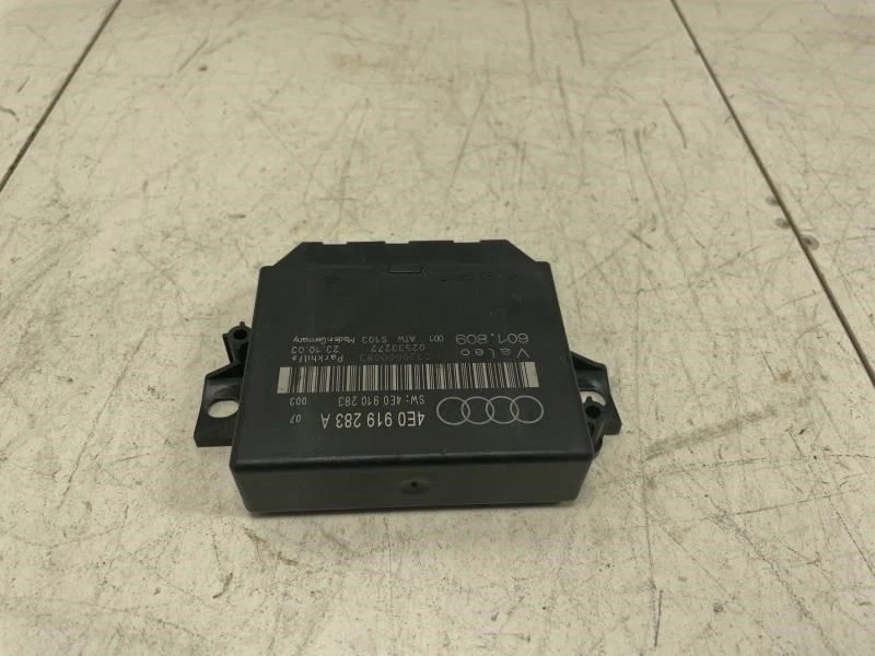 AUDI A8L 2003 2006 4,2 QUATTRO ASISTENCIA DE ESTACIONAMIENTO MÓDULO DE CONTROL FABRICANTE DE EQUIPOS ORIGINALES+ Foto 4 de 4