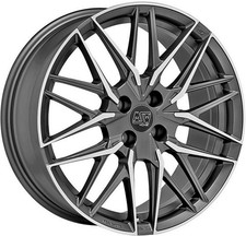 4x Alufelgen MSW 50-4 für Suzuki Ignis MH 17 Zoll Felgen