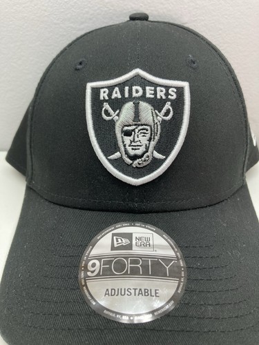 Las Vegas/Oak Raiders Hat Cap Black Classic NFL Football New Era 9Forty Snapback - Picture 2 of 11