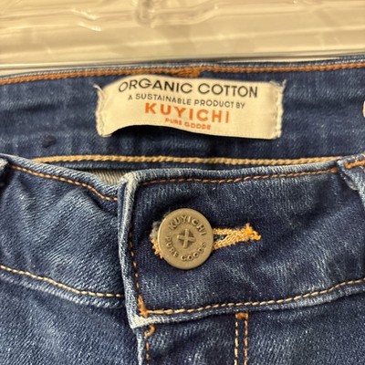 Kuyichi Lisa Slim Organic Cotton Blue Jeans Size 27/32 Sustainable Product