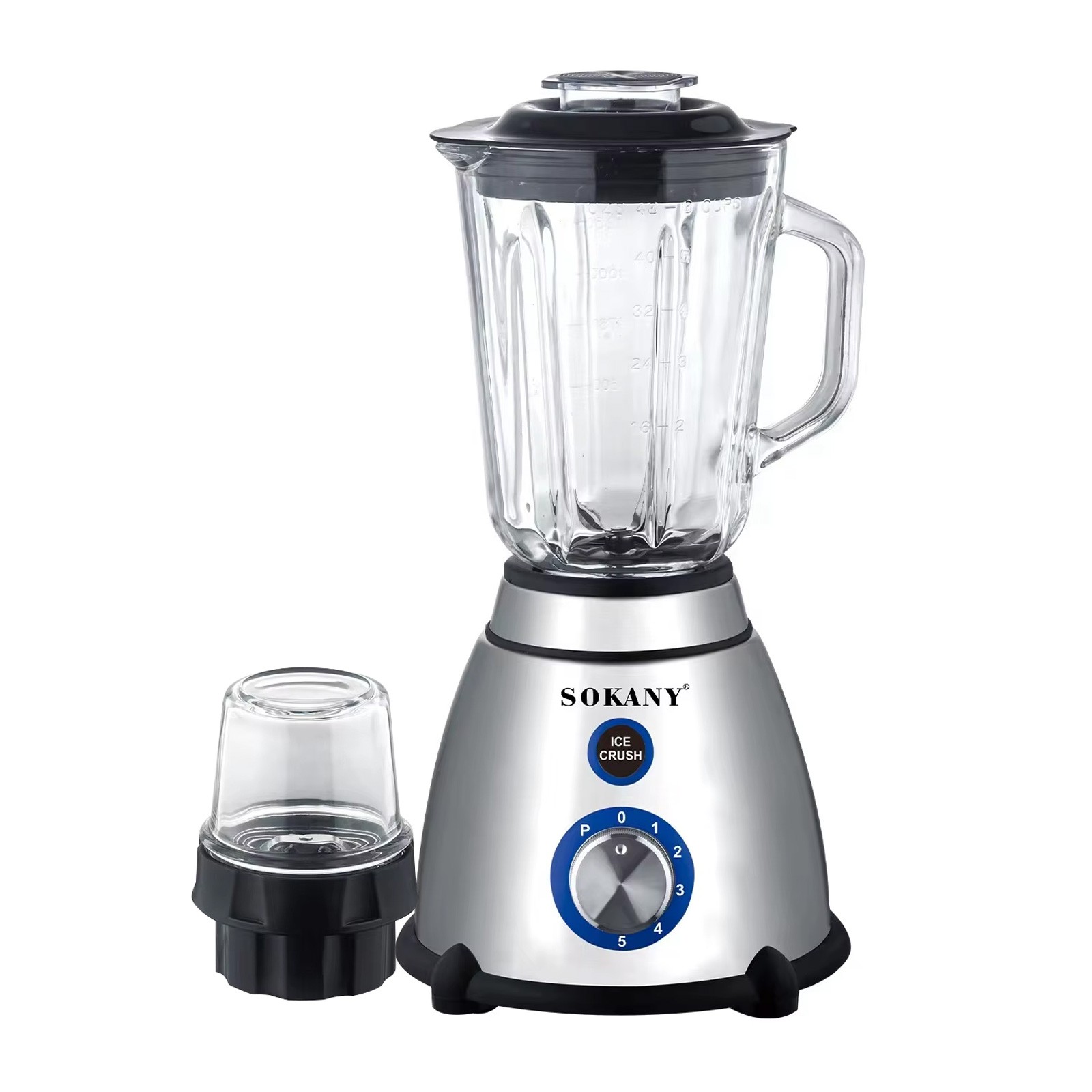 Blender mixeur Sokany SK-03031 multifonction 2-en-1 800W récipient 1.5L