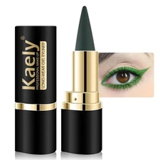 evpct 1Pcs Dark Green Gel Eyeliner Pencil Eye Black Face Paint Stick Makeup S...