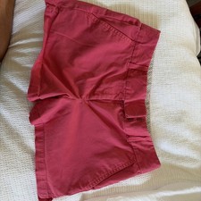 LOFT Riviera Womens Pink Chino Shorts Size 4 Cotton Stretch