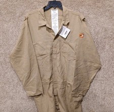 Lakeland FR Coveralls Jumpsuit Adult Size 54 Stretch Khaki Beige New With Tag