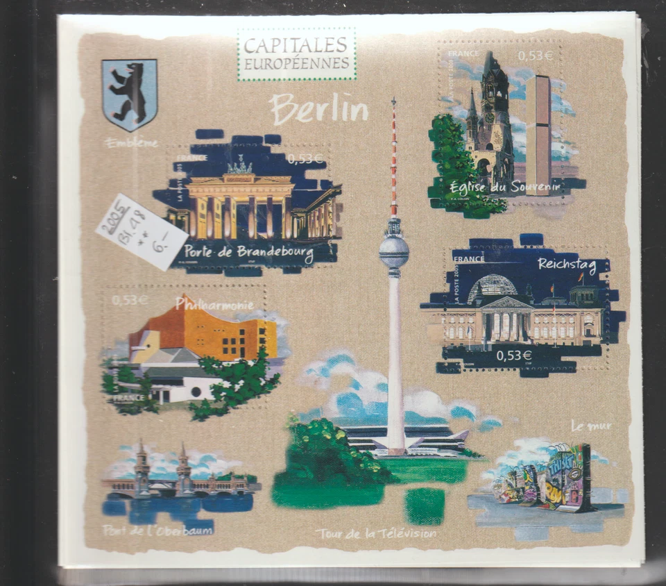 Frankreich Block 48 (Berlin 2005) postfrisch - Bild 1 von 1