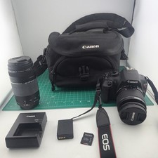 Canon EOS Rebel T5 DSLR Camera Ef-S 18-55mm  75-300mm Lens