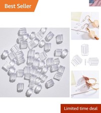 Soft Silicone Earring Stoppers   200PCS Hypoallergenic, Secure  Comfortable Fit