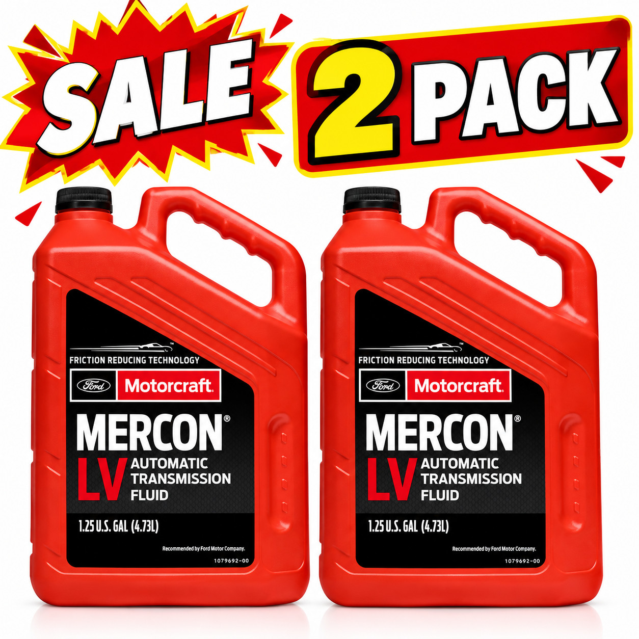 MOTORCRAFT XT105Q3LV Mercon LV; 5 Quarts-SALE