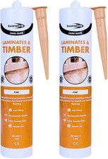 Lami Mate Flexible Sealant for Floorboard Gap Filler Pine Bond It 300ml
