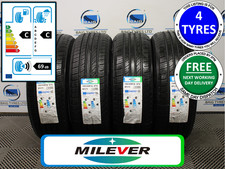 X4 195/55R16 195 55 16 87V MILEVER MP270 NEW TYRES **GREAT C/C RATED! (SET OF 4)