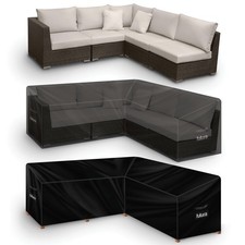 Futura L-Shaped 260x210x80cm Garden Furniture Cover Waterproof Outdoor 420D