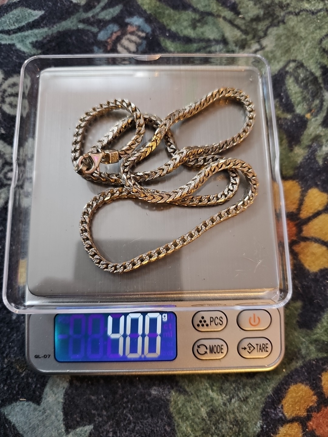 18kt/.925 Sterling Silver Chain. 3.5mm -  24