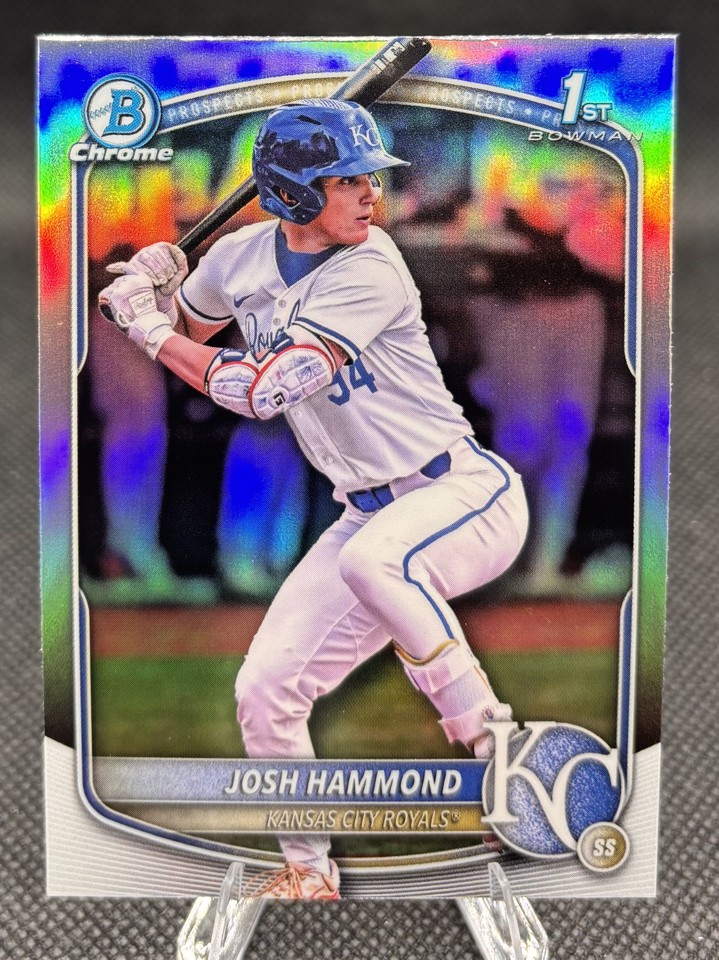 2025 Bowman Draft - Chrome Josh Hammond #BDC-185 Refractor (RC)