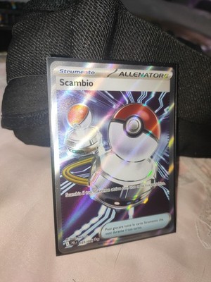 Pokemon Karte Tausch 123/094 Set Geisterflammen DEU Italienisch Near Mint