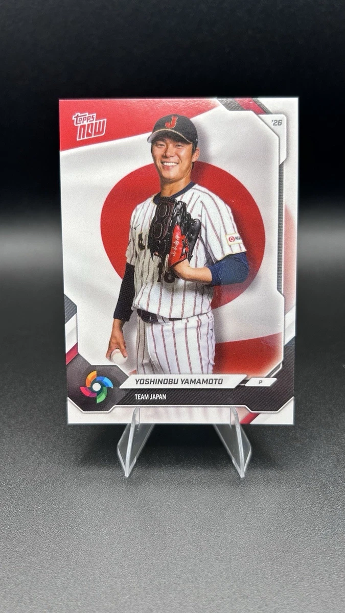 25+ Topps Now World Baseball Classic Team Japan 2026 Yoshinobu