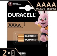 6 X  AAAA DURACELL ULTRA Batteries  MN2500 1.5V E96 Long Exp Uk Stock