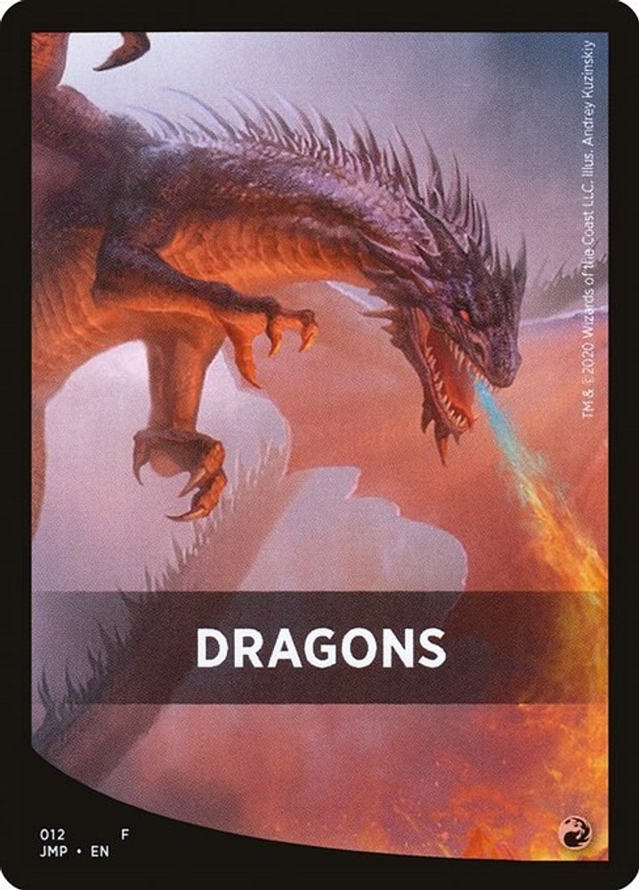 Dragons Theme Card EN MTG Jumpstart - 12 NM