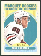 2021-22 O-Pee-Chee Retro #639 Mike Hardman Chicago Blackhawks TW824