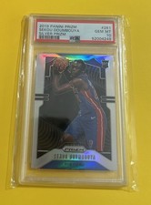 PSA 10 2019 NBA PRIZM SILVER PRIZMS Sekou Doumbouya RC Pistons #261 Gem Mt