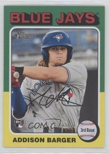 2024 Topps Heritage High Number SP Addison Barger #725 1xd